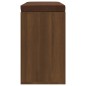 vidaXL Schuhbank Braun Eichen-Optik 103x30x48 cm Holzwerkstoff vidaXL Schuhbank Braun Eichen-Optik 103x30x48 cm Holzwerkstoff
