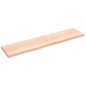 Waschtischplatte 220x50x6 cm Massivholz Unbehandelt Waschtischplatte 220x50x6 cm Massivholz Unbehandelt