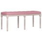 vidaXL Sitzbank Rosa 110x40x49 cm Samt vidaXL Sitzbank Rosa 110x40x49 cm Samt