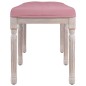 vidaXL Sitzbank Rosa 110x40x49 cm Samt vidaXL Sitzbank Rosa 110x40x49 cm Samt