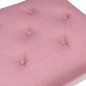 vidaXL Sitzbank Rosa 110x40x49 cm Samt vidaXL Sitzbank Rosa 110x40x49 cm Samt