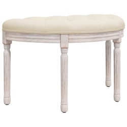 vidaXL Sitzbank 81,5x41x49 cm Leinen