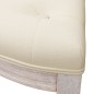 vidaXL Sitzbank 81,5x41x49 cm Leinen vidaXL Sitzbank 81,5x41x49 cm Leinen
