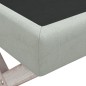 vidaXL Hocker mit Stauraum Hellgrau 110x45x49 cm Samt vidaXL Hocker mit Stauraum Hellgrau 110x45x49 cm Samt