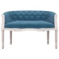 vidaXL Sitzbank Blau 98x56x69 cm Samt vidaXL Sitzbank Blau 98x56x69 cm Samt