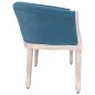 vidaXL Sitzbank Blau 98x56x69 cm Samt vidaXL Sitzbank Blau 98x56x69 cm Samt