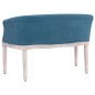 vidaXL Sitzbank Blau 98x56x69 cm Samt vidaXL Sitzbank Blau 98x56x69 cm Samt