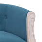 vidaXL Sitzbank Blau 98x56x69 cm Samt vidaXL Sitzbank Blau 98x56x69 cm Samt