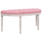vidaXL Sitzbank Rosa 110,5x45x49 cm Samt vidaXL Sitzbank Rosa 110,5x45x49 cm Samt