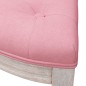 vidaXL Sitzbank Rosa 110,5x45x49 cm Samt vidaXL Sitzbank Rosa 110,5x45x49 cm Samt