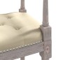 vidaXL Sitzbank 110x40x70 cm Leinen vidaXL Sitzbank 110x40x70 cm Leinen