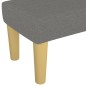 vidaXL Sitzbank Dunkelgrau 100x30x30 cm Stoff vidaXL Sitzbank Dunkelgrau 100x30x30 cm Stoff