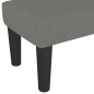 vidaXL Sitzbank Dunkelgrau 100x30x30 cm Stoff vidaXL Sitzbank Dunkelgrau 100x30x30 cm Stoff