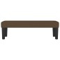 vidaXL Sitzbank Dunkelbraun 100x30x30 cm Stoff vidaXL Sitzbank Dunkelbraun 100x30x30 cm Stoff