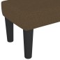 vidaXL Sitzbank Dunkelbraun 100x30x30 cm Stoff vidaXL Sitzbank Dunkelbraun 100x30x30 cm Stoff