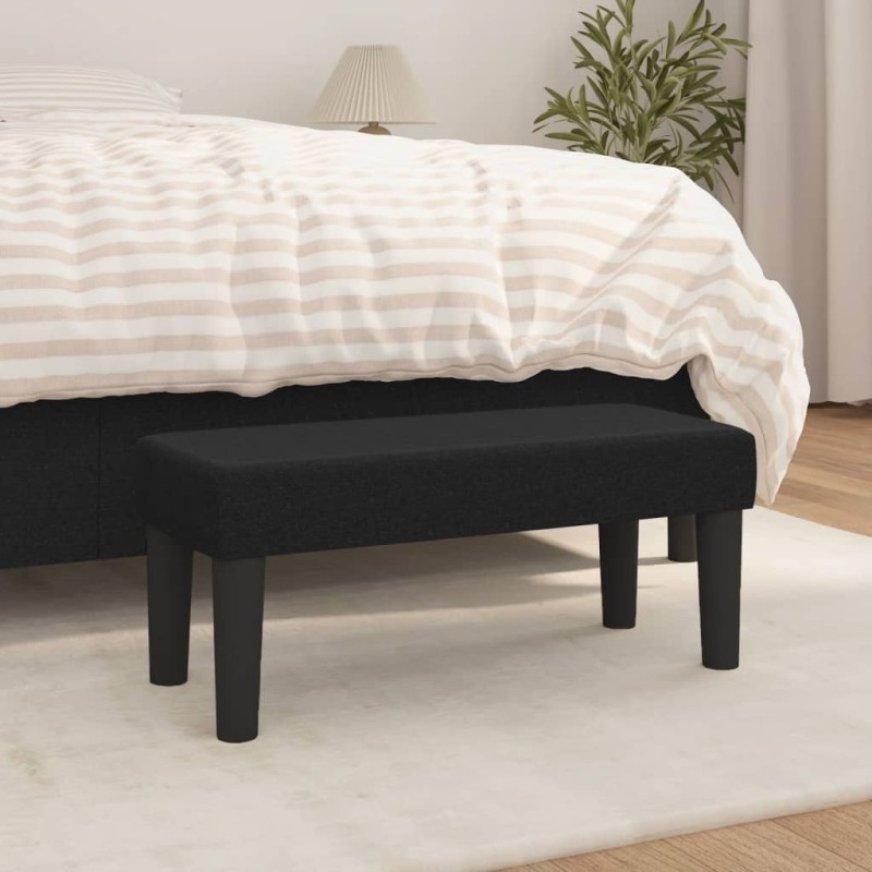 vidaXL Sitzbank Schwarz 70x30x30 cm Stoff vidaXL Sitzbank Schwarz 70x30x30 cm Stoff