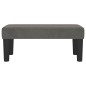 vidaXL Sitzbank Dunkelgrau 70x30x30 cm Samt vidaXL Sitzbank Dunkelgrau 70x30x30 cm Samt