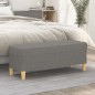 vidaXL Sitzbank Dunkelgrau 100x35x41 cm Stoff vidaXL Sitzbank Dunkelgrau 100x35x41 cm Stoff