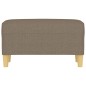 vidaXL Sitzbank Taupe 70x35x41 cm Stoff vidaXL Sitzbank Taupe 70x35x41 cm Stoff