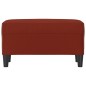 vidaXL Sitzbank Weinrot 70x35x41 cm Kunstleder vidaXL Sitzbank Weinrot 70x35x41 cm Kunstleder