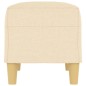 vidaXL Sitzbank Creme 70x35x41 cm Stoff vidaXL Sitzbank Creme 70x35x41 cm Stoff