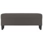 vidaXL Sitzbank Grau 100x35x41 cm Kunstleder vidaXL Sitzbank Grau 100x35x41 cm Kunstleder