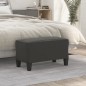 vidaXL Sitzbank Dunkelgrau 70x35x41 cm Mikrofasergewebe vidaXL Sitzbank Dunkelgrau 70x35x41 cm Mikrofasergewebe