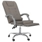 vidaXL Bürostuhl mit Massagefunktion Taupe Stoff vidaXL Bürostuhl mit Massagefunktion Taupe Stoff