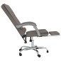 vidaXL Bürostuhl mit Massagefunktion Taupe Stoff vidaXL Bürostuhl mit Massagefunktion Taupe Stoff