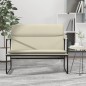 vidaXL Sitzbank Creme 100x64x80 cm Kunstleder vidaXL Sitzbank Creme 100x64x80 cm Kunstleder