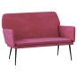 vidaXL Sitzbank Weinrot 108x79x79 cm Samt vidaXL Sitzbank Weinrot 108x79x79 cm Samt