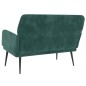 vidaXL Sitzbank Dunkelgrün 108x79x79 cm Samt vidaXL Sitzbank Dunkelgrün 108x79x79 cm Samt