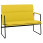 vidaXL Sitzbank Hellgelb 100x64x80 cm Stoff vidaXL Sitzbank Hellgelb 100x64x80 cm Stoff