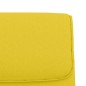 vidaXL Sitzbank Hellgelb 100x64x80 cm Stoff vidaXL Sitzbank Hellgelb 100x64x80 cm Stoff