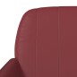 vidaXL Sitzbank Weinrot 107x80x81 cm Kunstleder vidaXL Sitzbank Weinrot 107x80x81 cm Kunstleder