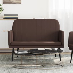 vidaXL Sitzbank Braun 107x80x81 cm Kunstleder