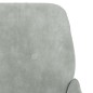 vidaXL Sitzbank Hellgrau 108x79x79 cm Samt vidaXL Sitzbank Hellgrau 108x79x79 cm Samt