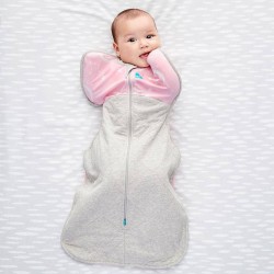 Love to Dream Baby Pucksack Swaddle Up Warm Stufe 1 M Rosa