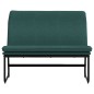 vidaXL Sitzbank Dunkelgrün 100x75x76 cm Stoff vidaXL Sitzbank Dunkelgrün 100x75x76 cm Stoff
