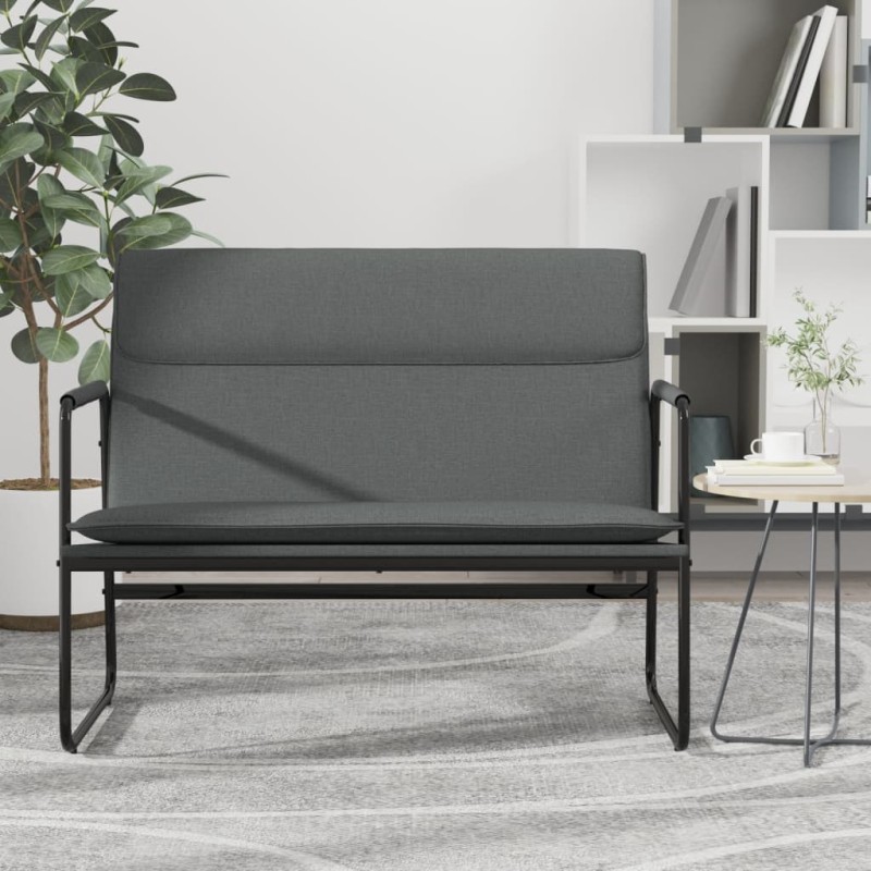 vidaXL Sitzbank Dunkelgrau 100x64x80 cm Stoff vidaXL Sitzbank Dunkelgrau 100x64x80 cm Stoff