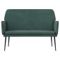 vidaXL Sitzbank Dunkelgrün 108x79x79 cm Samt vidaXL Sitzbank Dunkelgrün 108x79x79 cm Samt