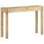 vidaXL Konsolentisch 110x30x75 cm Gebleichtes Massivholz Mango vidaXL Konsolentisch 110x30x75 cm Gebleichtes Massivholz Mango