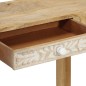 vidaXL Konsolentisch 110x30x75 cm Gebleichtes Massivholz Mango vidaXL Konsolentisch 110x30x75 cm Gebleichtes Massivholz Mango