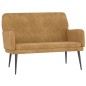 vidaXL Sitzbank Braun 108x79x79 cm Samt vidaXL Sitzbank Braun 108x79x79 cm Samt