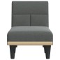 vidaXL Chaiselongue Dunkelgrau Stoff vidaXL Chaiselongue Dunkelgrau Stoff