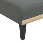 vidaXL Chaiselongue Dunkelgrau Stoff vidaXL Chaiselongue Dunkelgrau Stoff