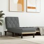 vidaXL Chaiselongue Dunkelgrau Stoff vidaXL Chaiselongue Dunkelgrau Stoff