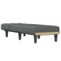 vidaXL Chaiselongue Dunkelgrau Stoff vidaXL Chaiselongue Dunkelgrau Stoff