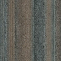 Vintage Deluxe Tapete Stripes Braun und Blau