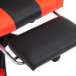 vidaXL Gaming-Stuhl mit Fußstütze Rot und Schwarz Kunstleder vidaXL Gaming-Stuhl mit Fußstütze Rot und Schwarz Kunstleder
